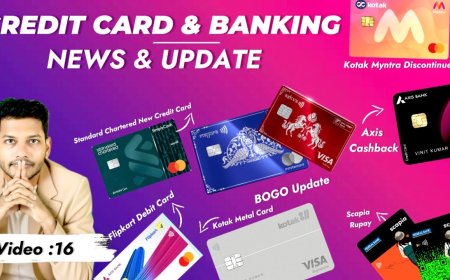 Credit Card News: Axis Cashback, Kotak Myntra, Scapia RuPay, IndusInd Select & Exclusive, Flipkart